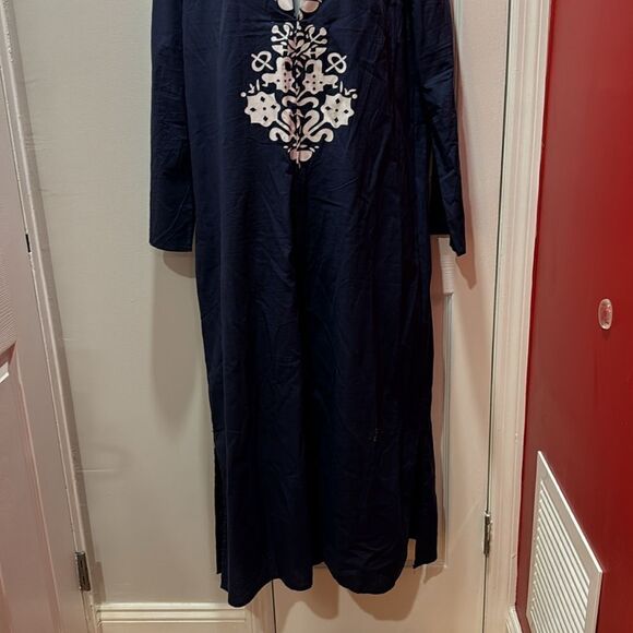 Misslook Stand Collar Shift long Sleeve Slit Dress size 3XL - Picture 3 of 11